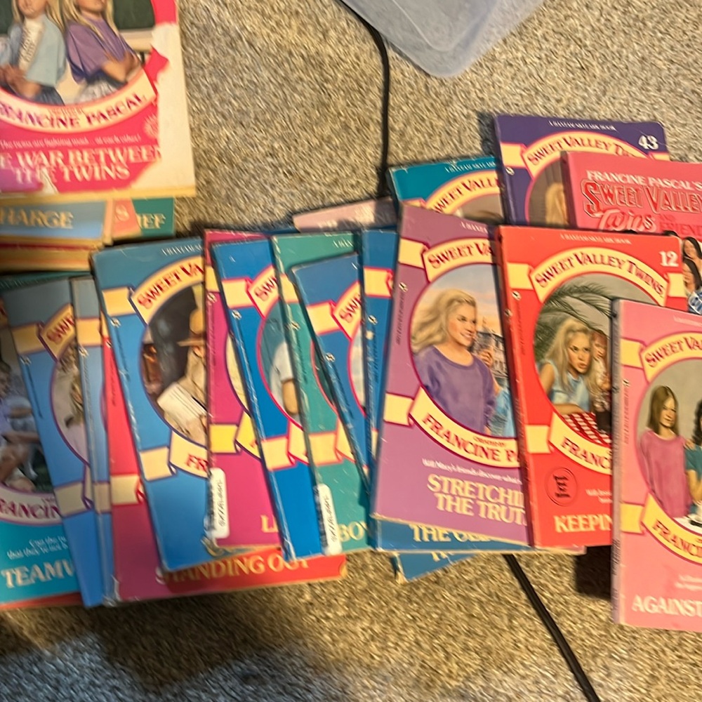 Sweet Valley Twins books